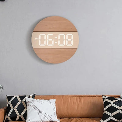 Digitale Wanduhr Modern