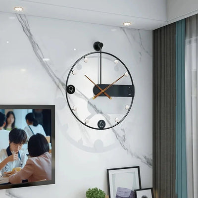 Wanduhr Metall Modern