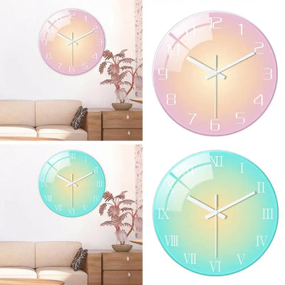 Funk Wanduhr Lautlos Modern