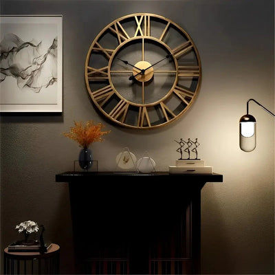 Horloge Murale Chiffre Romain - Horloges murales - or retro / 40 cm