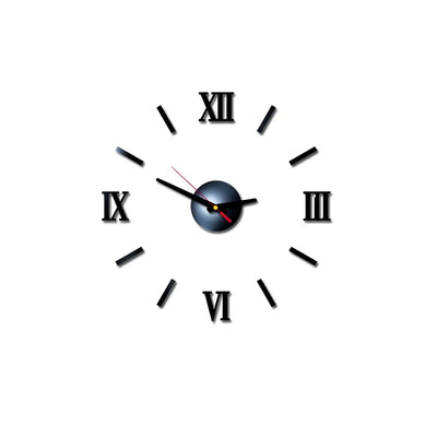 Wanduhr 3D Aufkleber