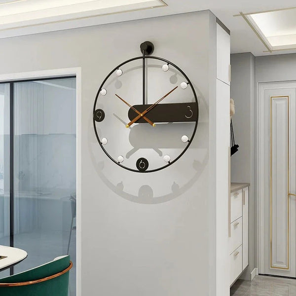 Wanduhr Metall Modern