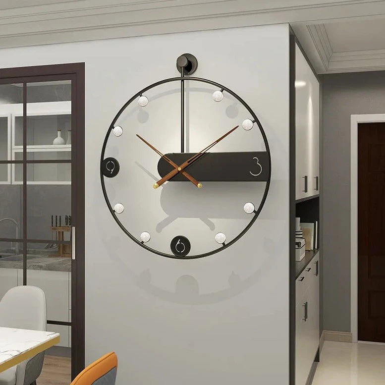 Wanduhr Metall Modern