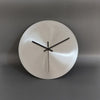 Wanduhr Modern Silber