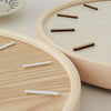 Wanduhr Naturholz