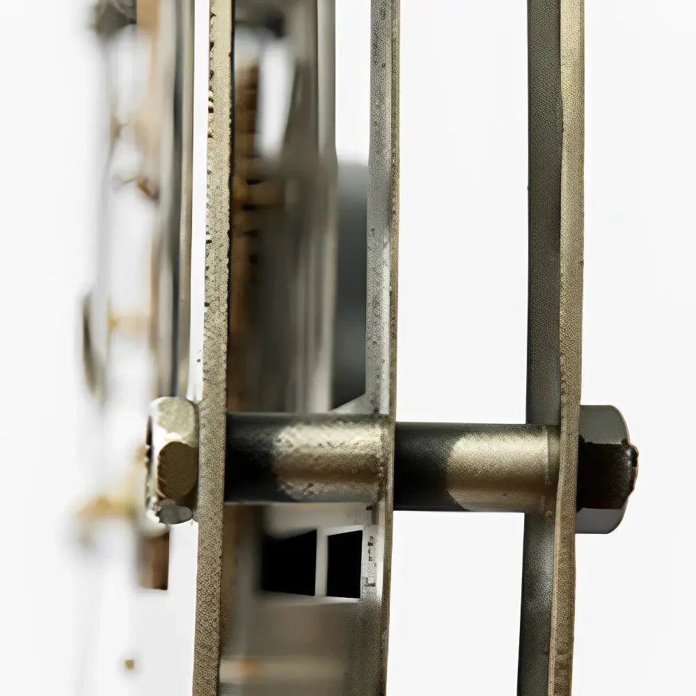 Wanduhr mit Sichtbarer Mechanik