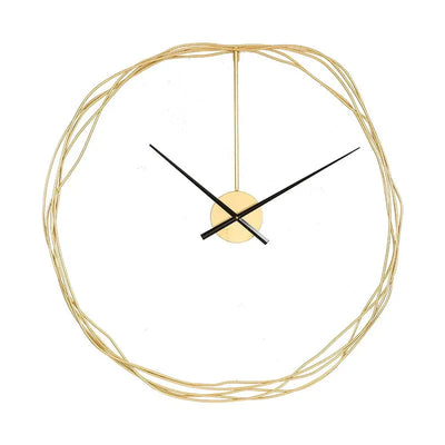 Minimalistische Wanduhr
