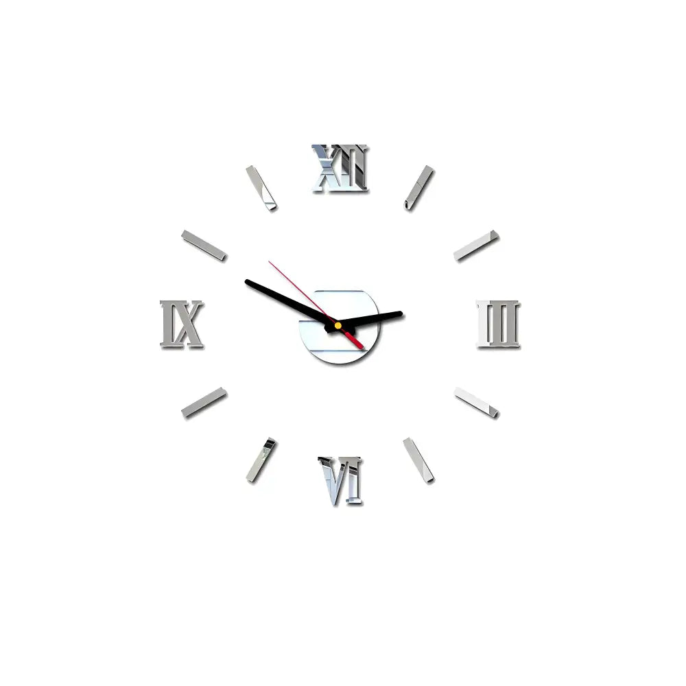 Wanduhr 3D Aufkleber
